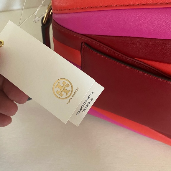 Brand new🔥Tory Burch Kira chevron satchel - Picture 14 of 16